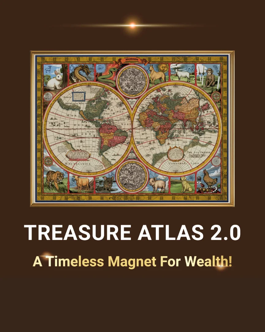 TREASURE ATLAS 2.0 NEW SCARF (ICE SILK)