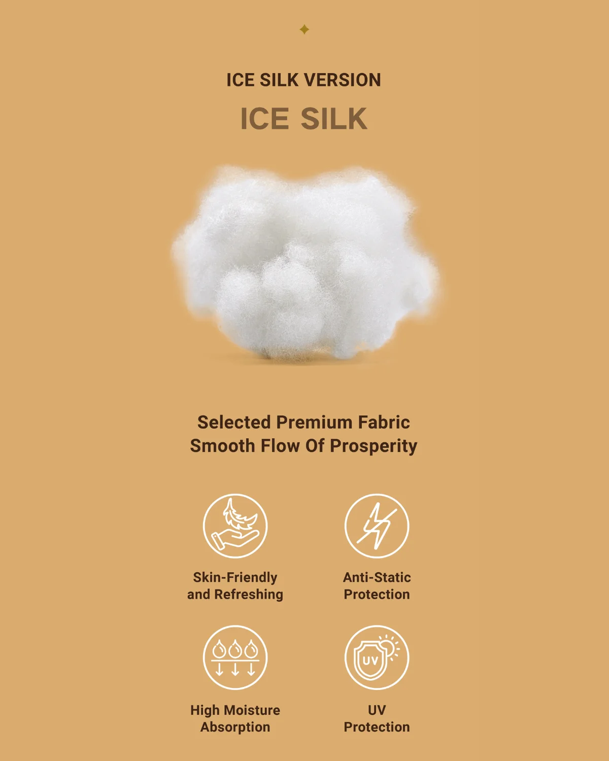 ABUNDANCE JOURNEY NEW SCARF (ICE SILK)