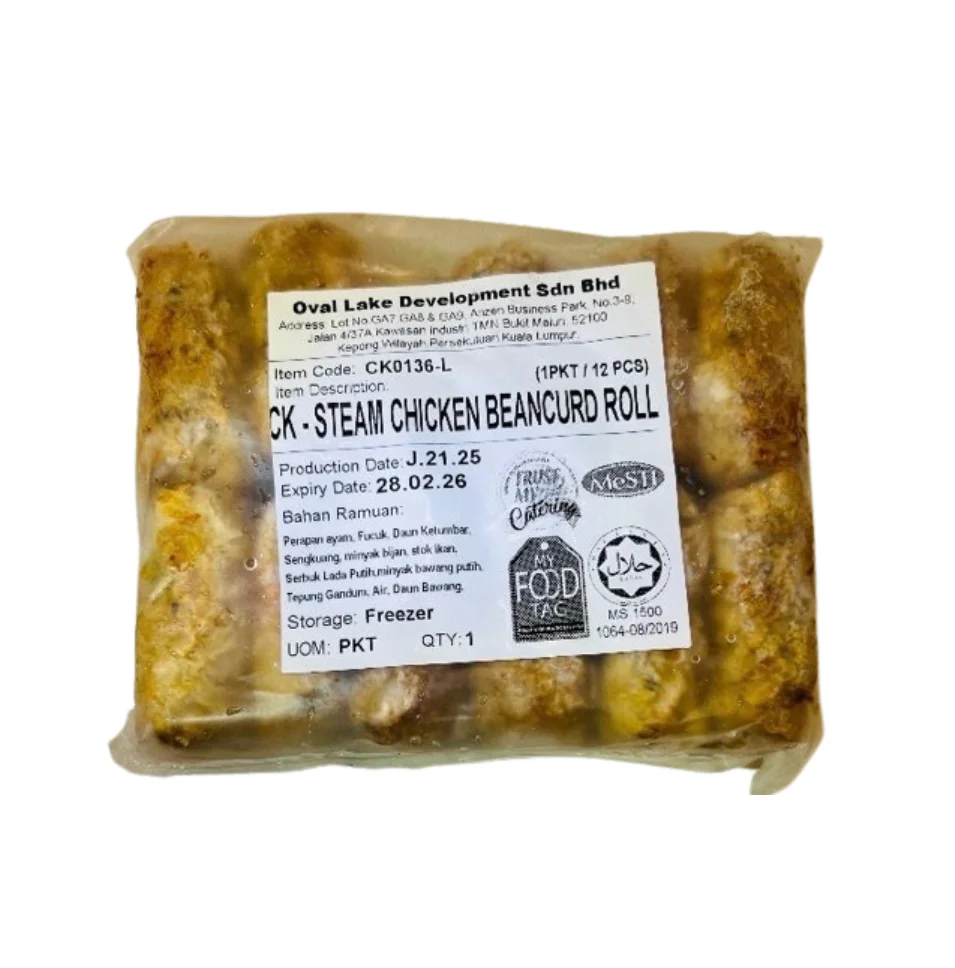 [FROZEN] CK STEAM CHICKEN BEANCURD ROLL
