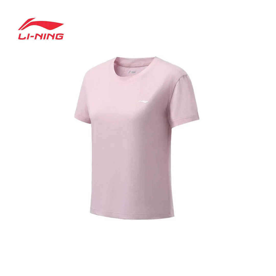 LI-NING SHORT SLEEVE TOP - PINK