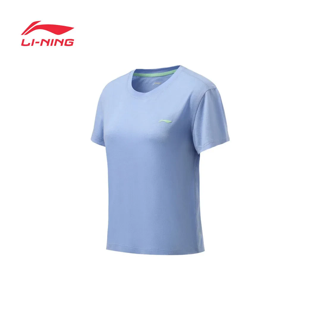 LI-NING SHORT SLEEVE TOP - BLUE